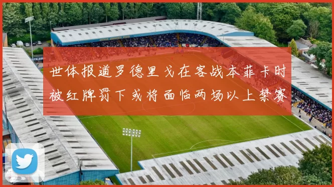 世体报道罗德里戈在客战本菲卡时被红牌罚下或将面临两场以上禁赛处罚